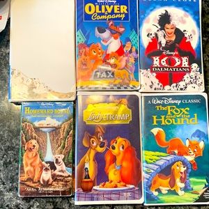 VHS Disney Dog Stories
